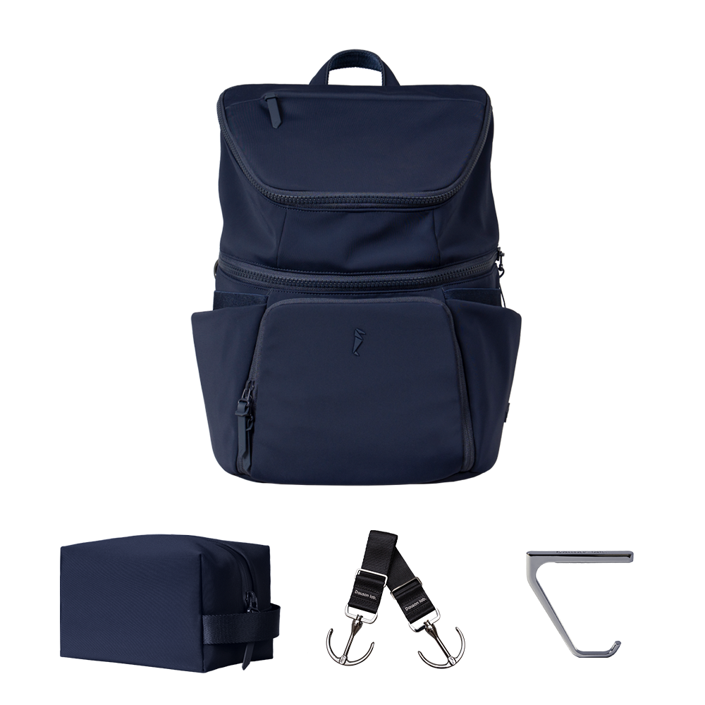Dauson lab SPACEFOLD 20L 旅遊優惠組_午夜藍