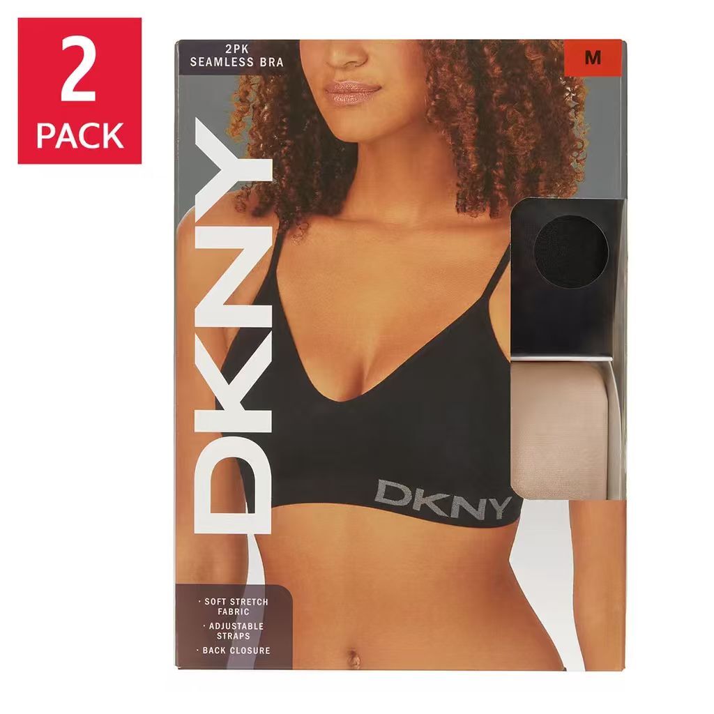 【預購】H061147 DKNY 女士無縫內衣 (2件裝)