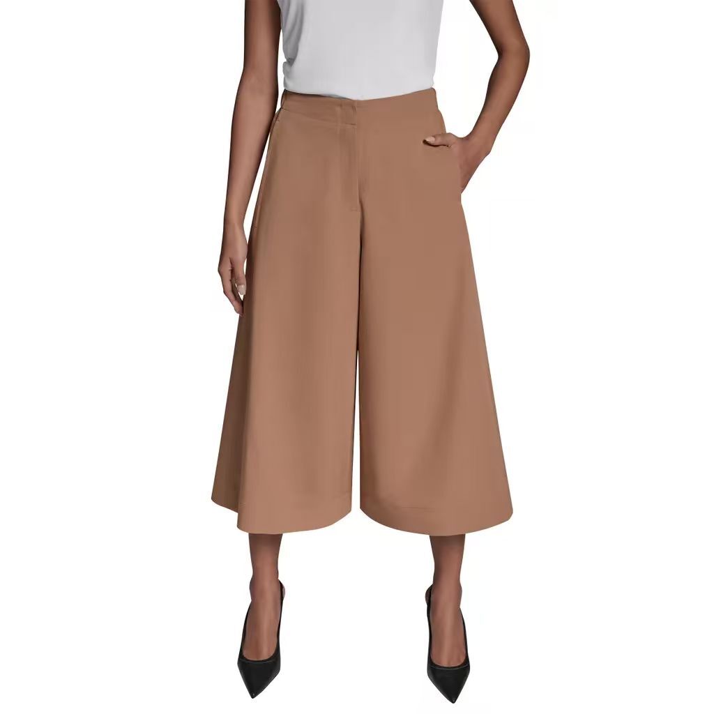 【預購】H061148 DKNY 女裝寬鬆闊腳褲