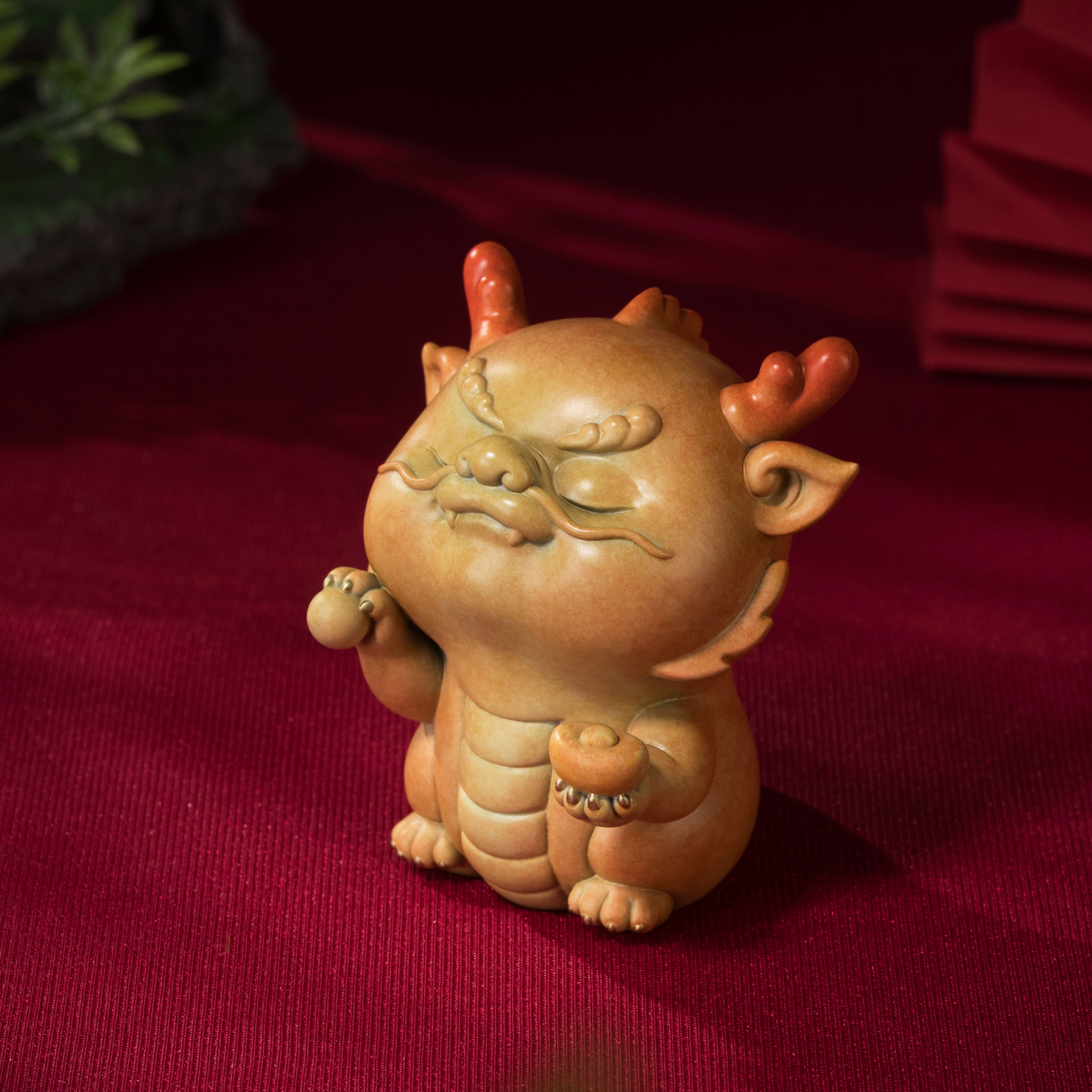 銅作】吉祥如意龍