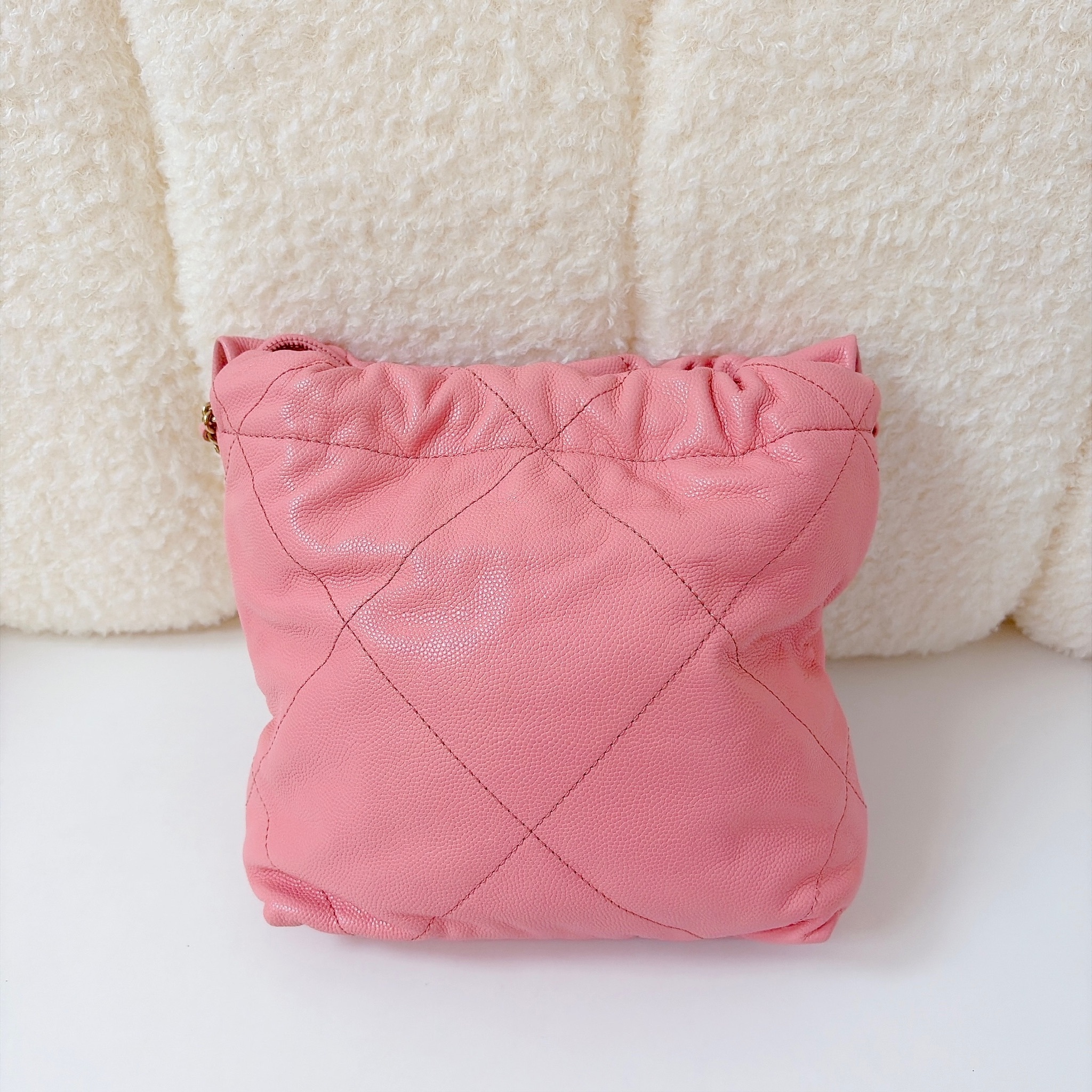 Chanel 22 Mini Handbag - Pink / GHW