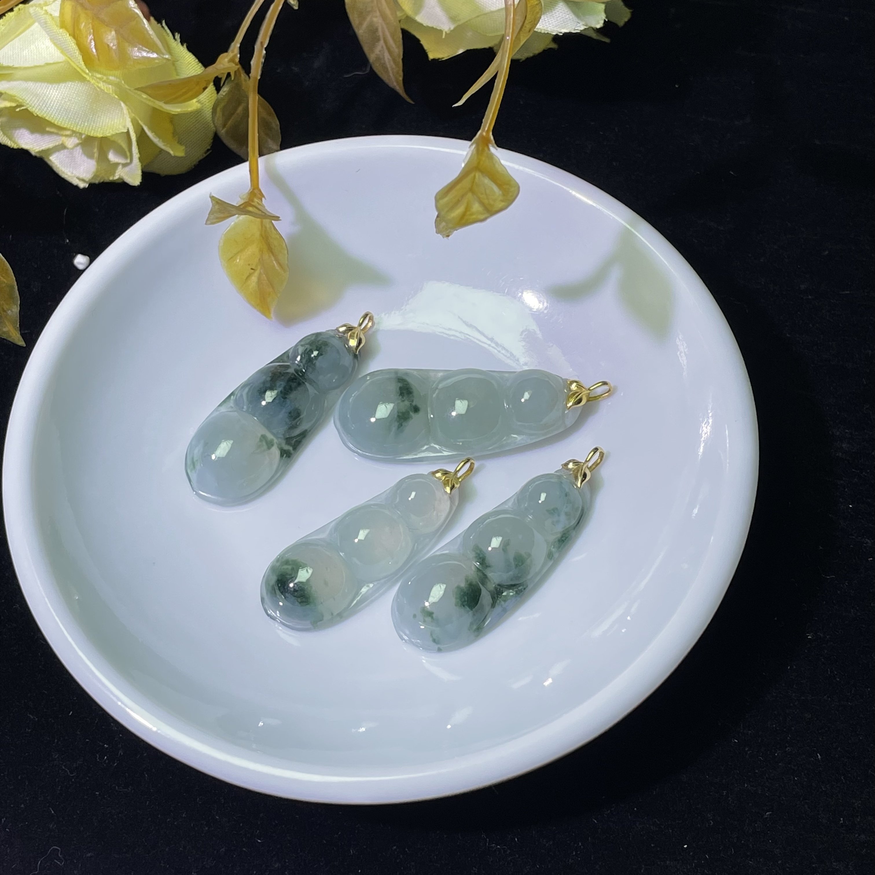 飄花翡翠豆子