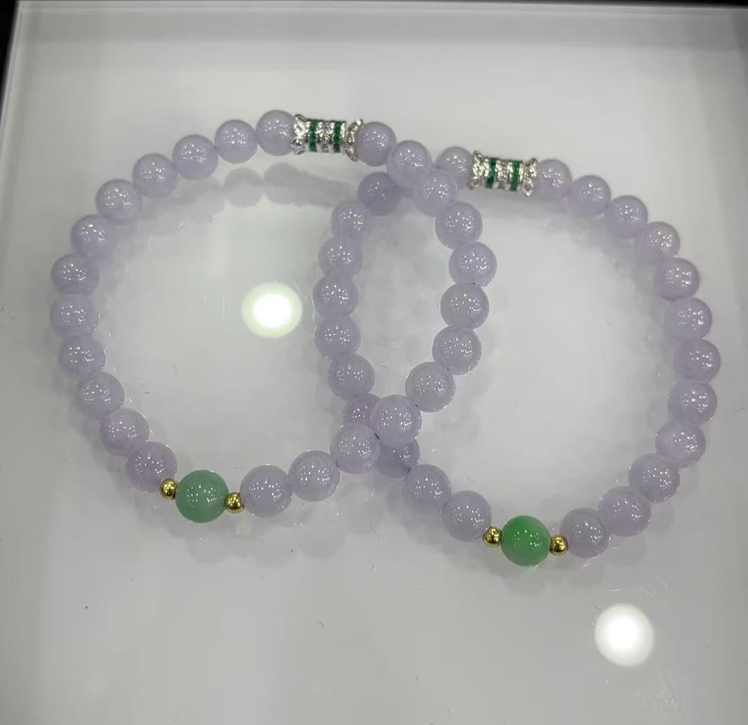 紫翡翠手串