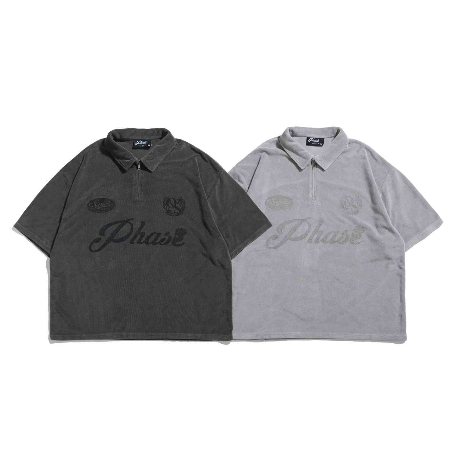 【車庫服飾】Octo x Sense Phase Zip Polo