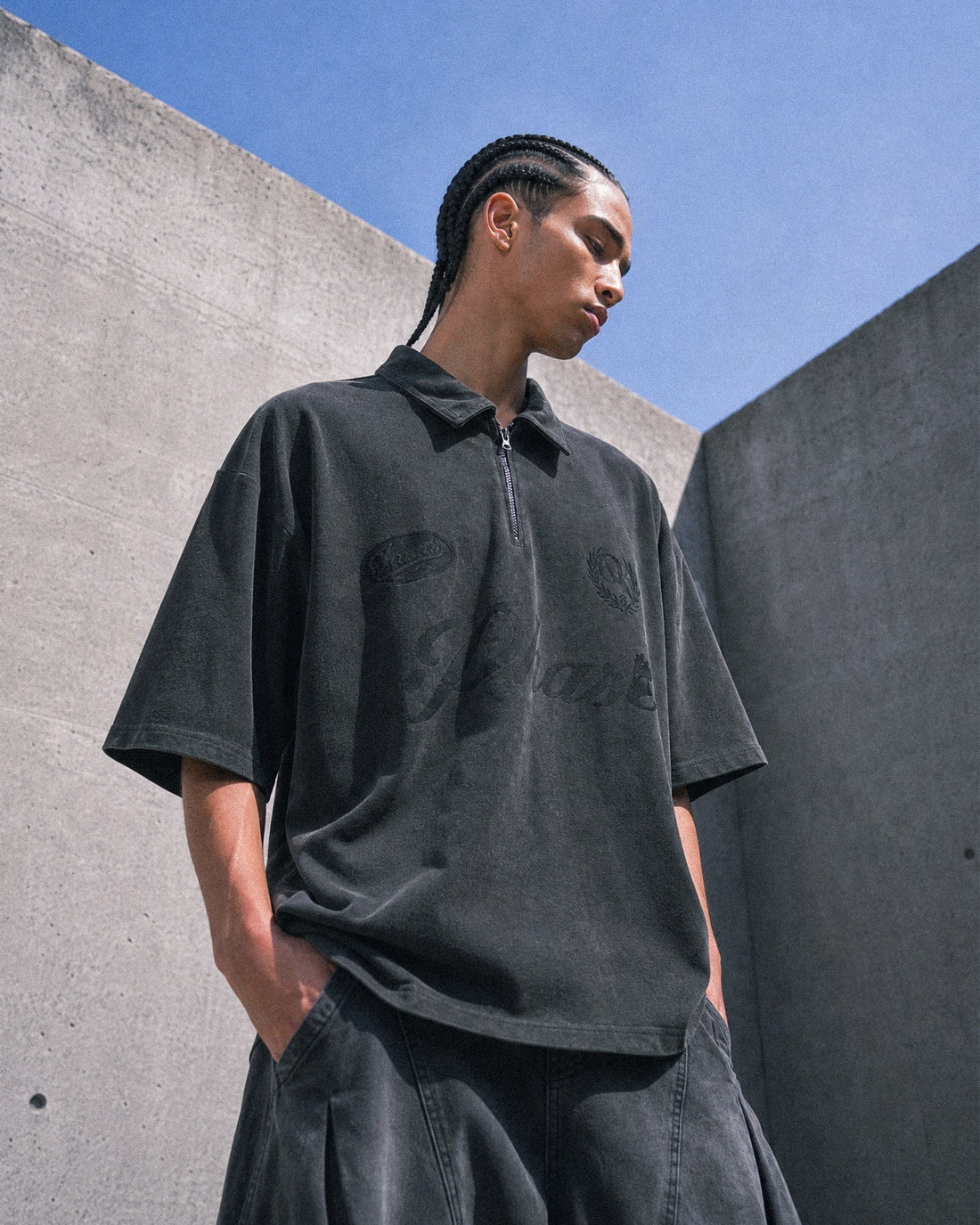 【車庫服飾】Octo x Sense Phase Zip Polo