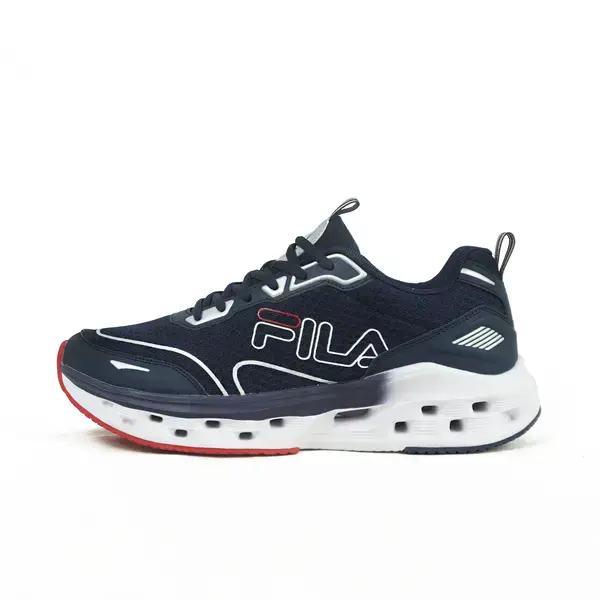 【下殺↘$1290】FILA 慢跑鞋 深藍 簍空 輕量 運動鞋 男 1J311Z331