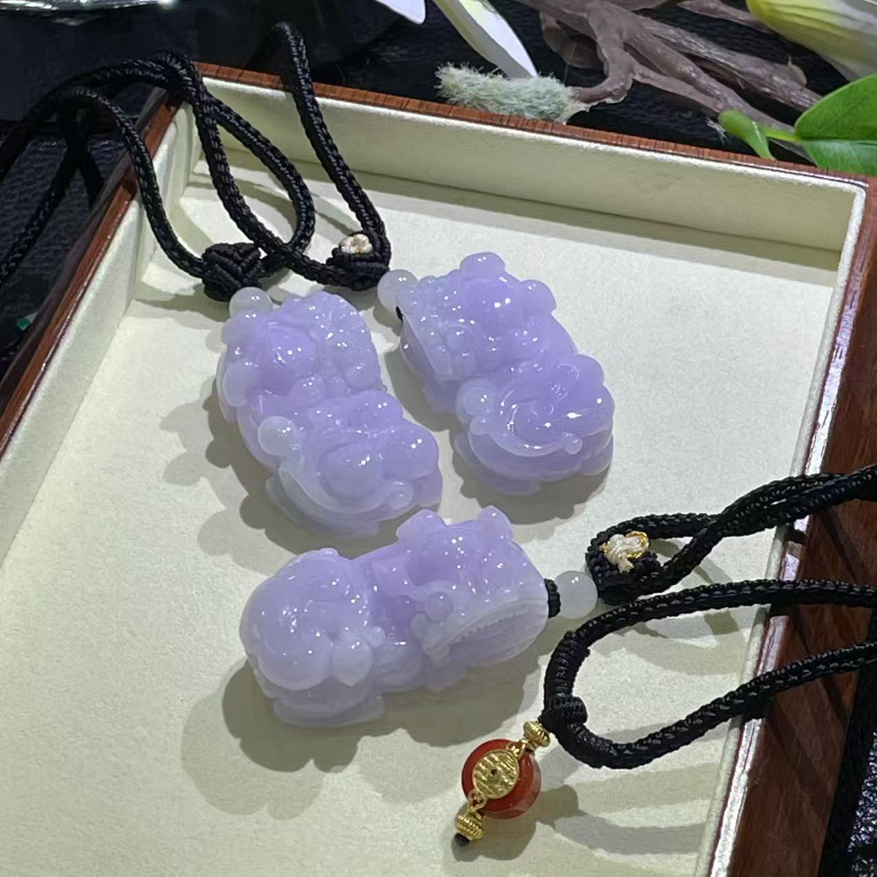 紫翡翠貔貅