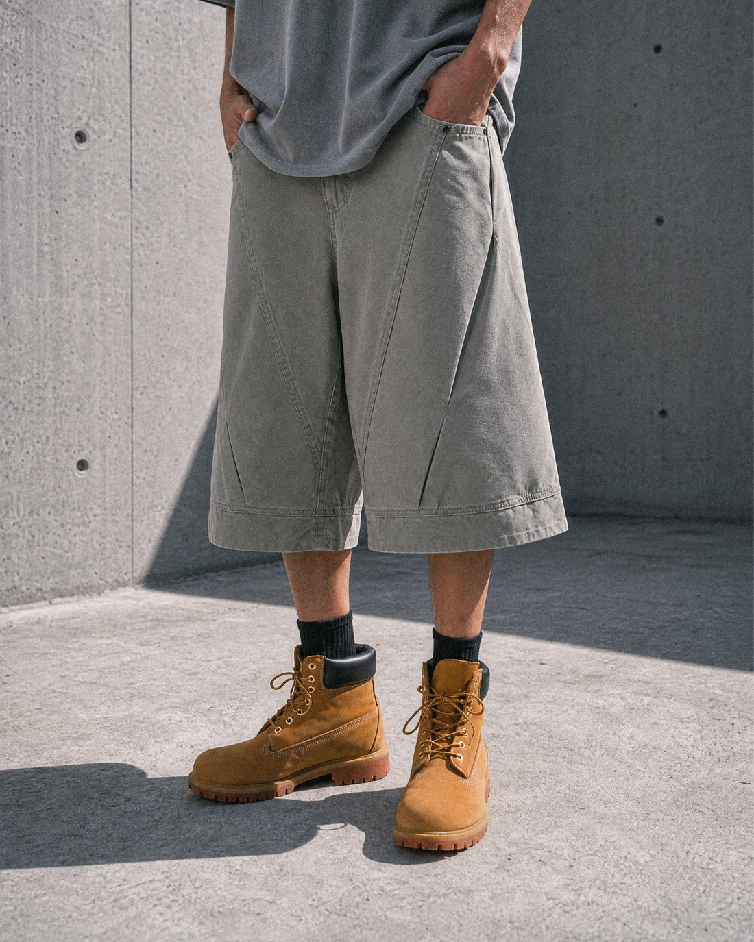 【車庫服飾】Octo x Sense Phase Wide Shorts