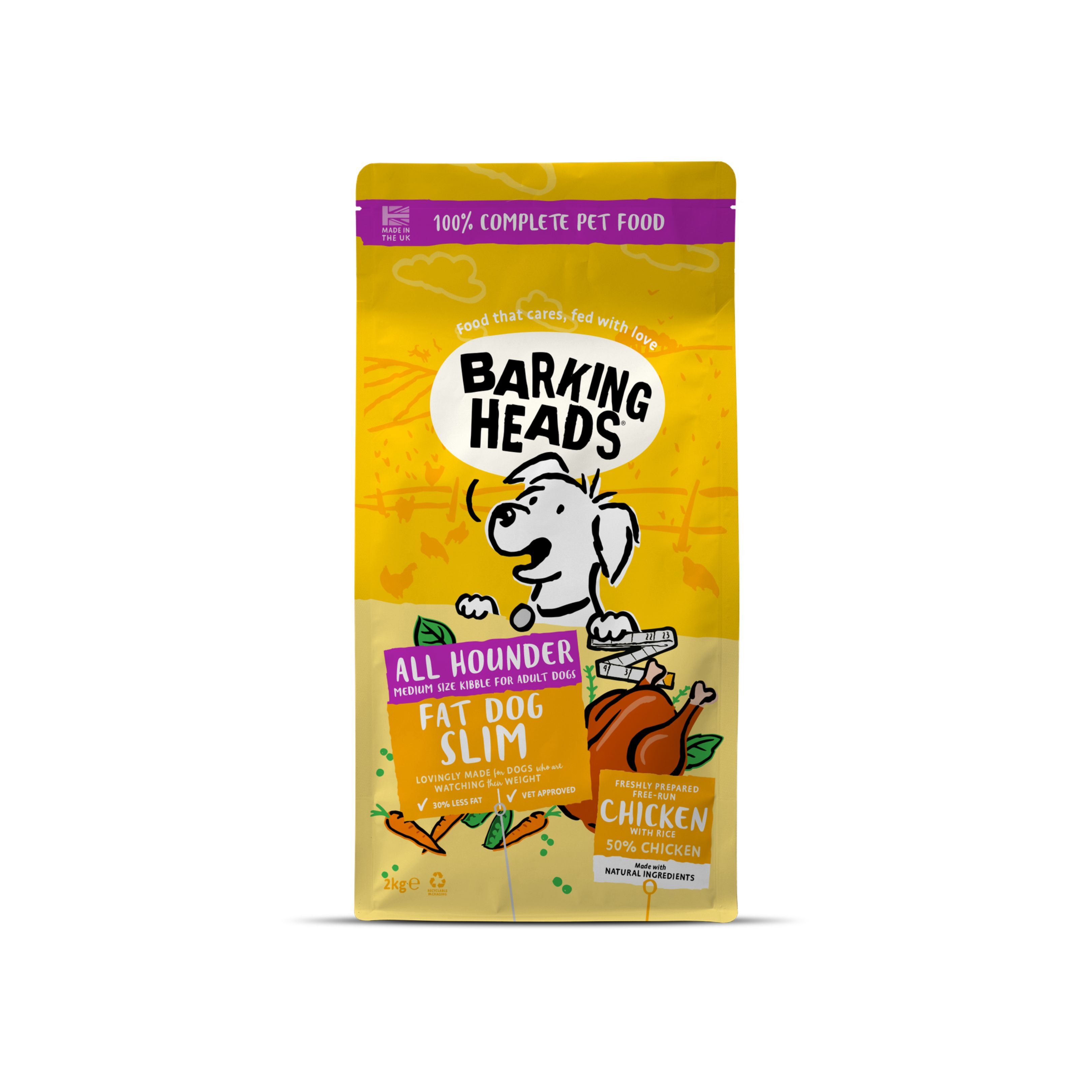Barking Heads 全天然成犬低卡體控配方