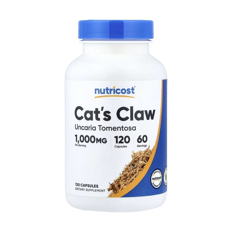 美國Nutricost Cat Claw 貓爪草/貓爪藤提純500毫克，120粒膠囊