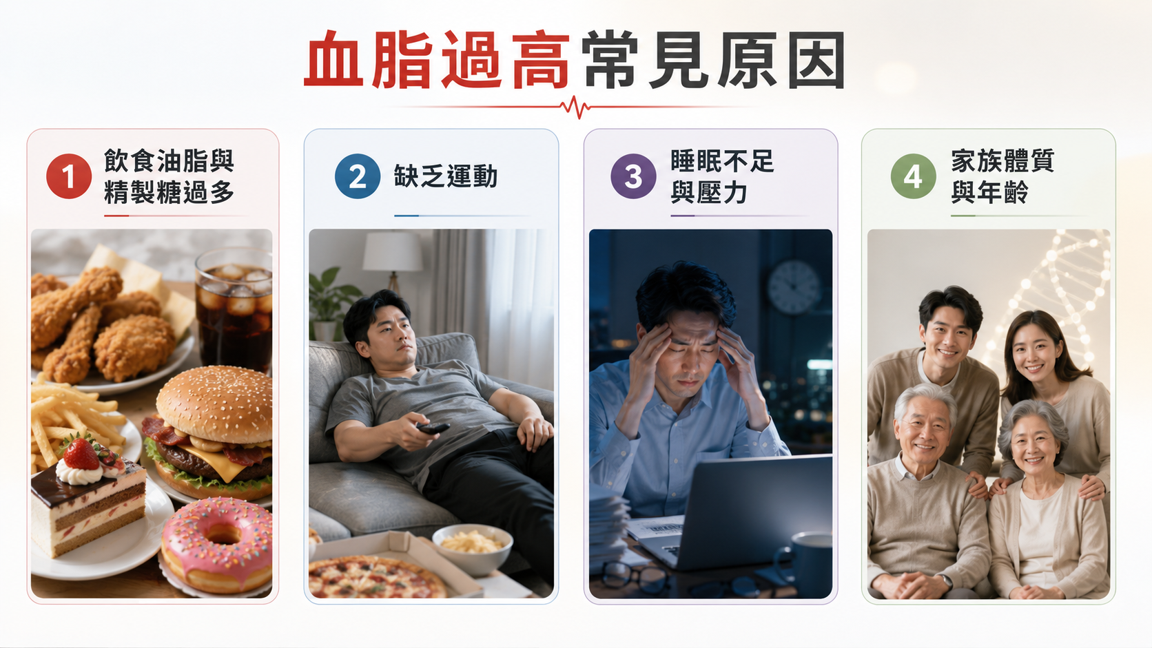 血脂過高常見原因