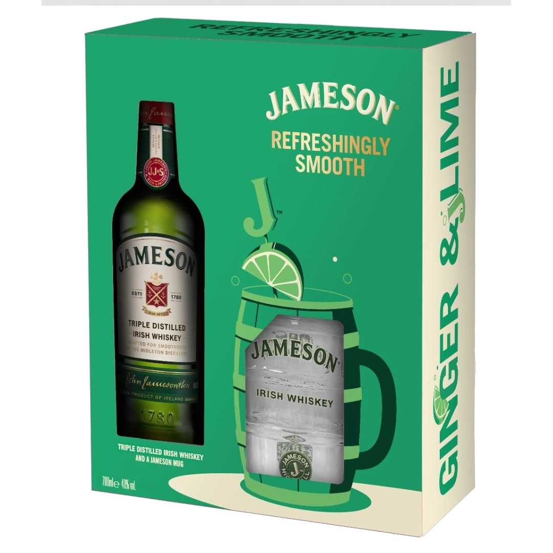 Jameson Whisky 連杯禮盒 700ml