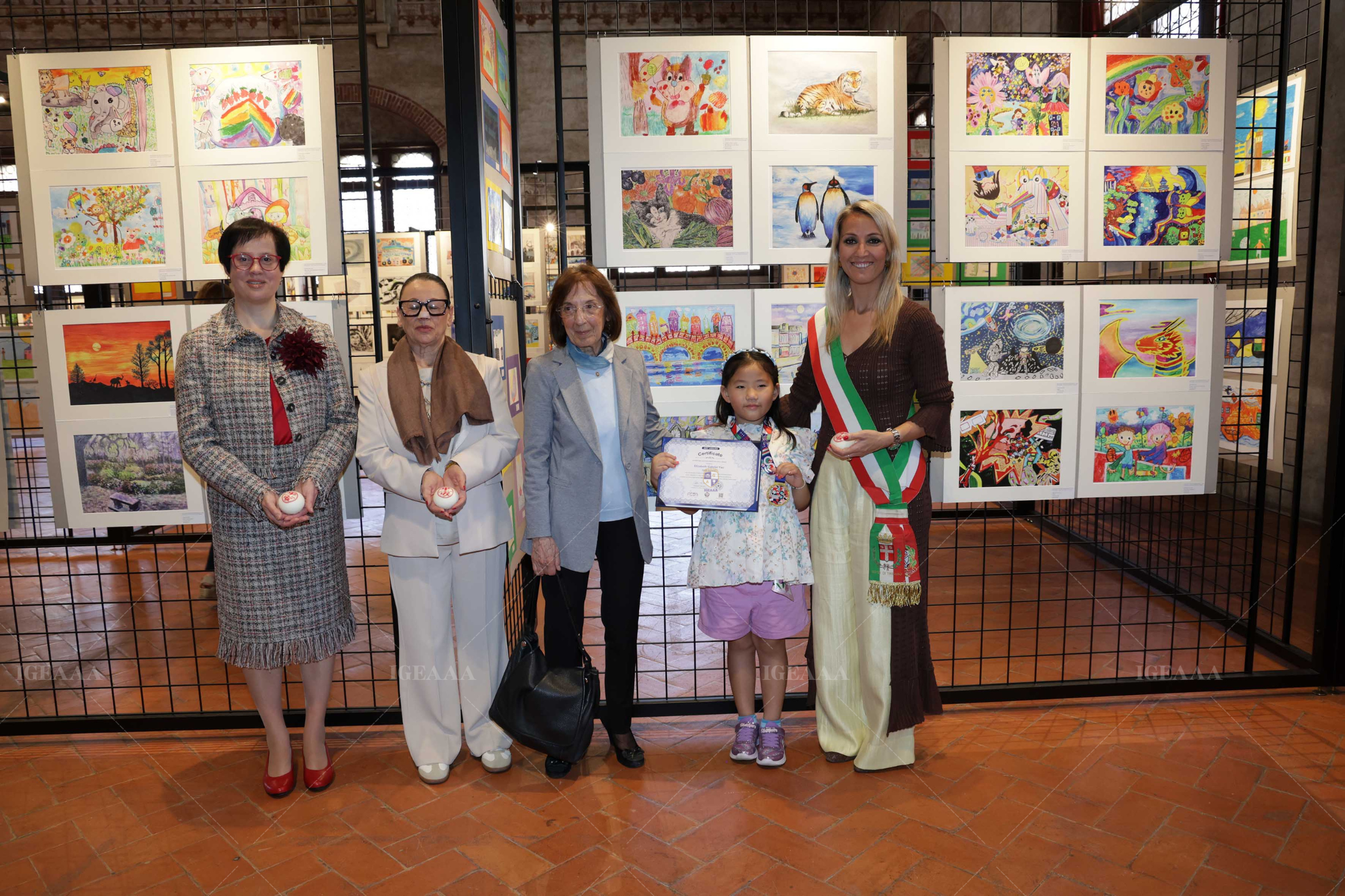 第五屆威尼斯國際青少年美術大賽全球作品展 2026_7