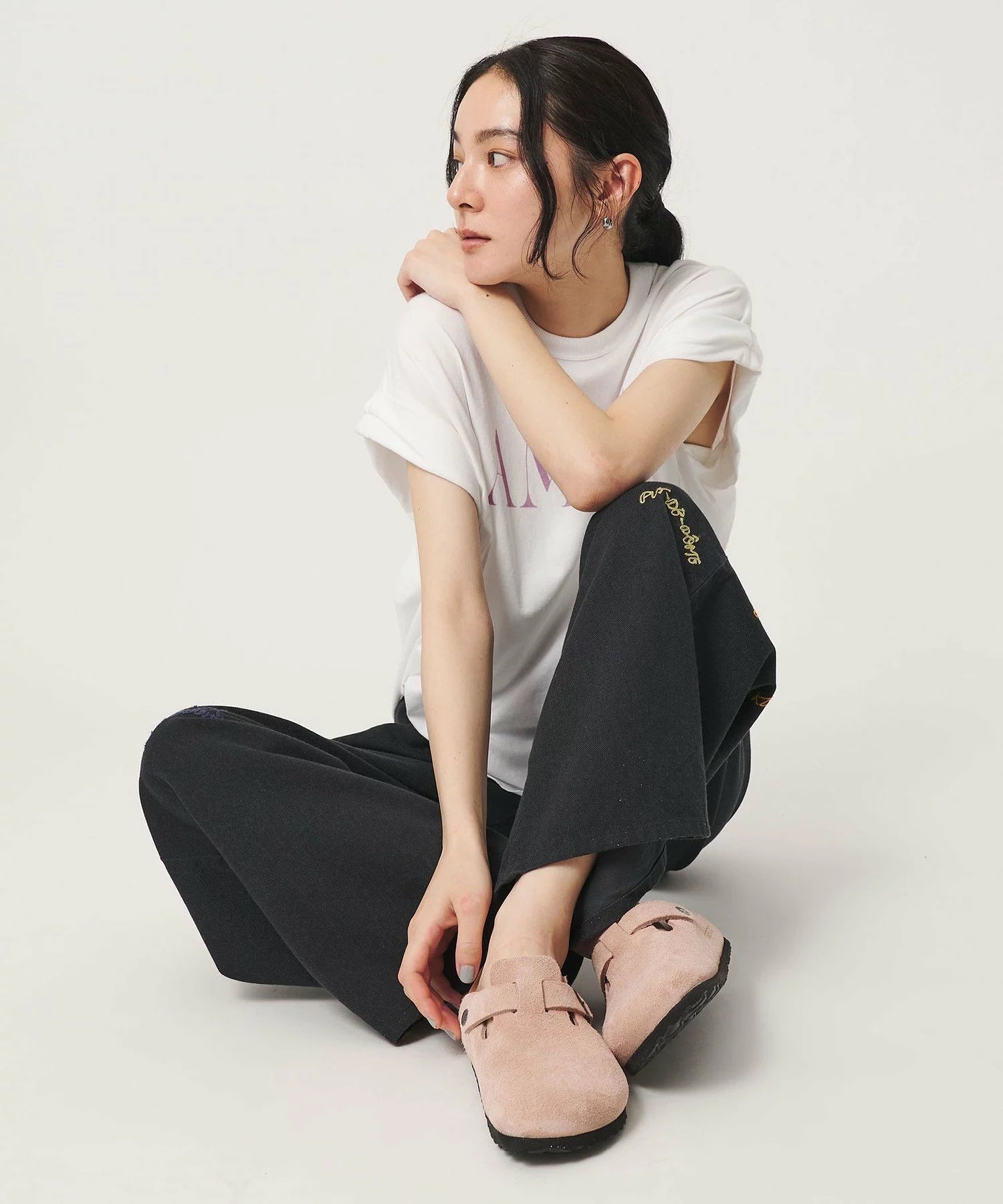 限時特價預購┃BIRKENSTOCK BOSTON 勃肯 麂皮 拖鞋 粉紅色