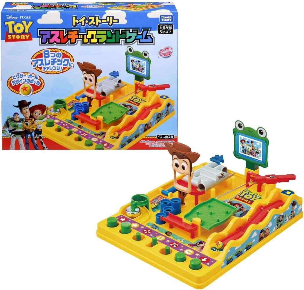 《 TAKARA TOMY 》  滾滾運動挑戰賽-玩具總動員特別限定版