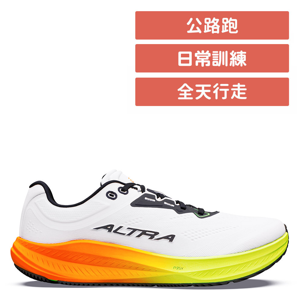 TORIN 9 托林 路跑鞋 男款 白/螢光黃(ALT0A85TN-87A)