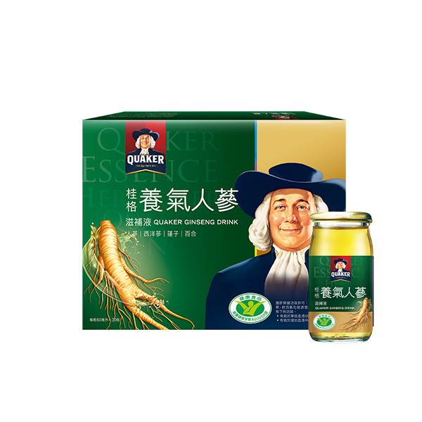 (折後價$5421元，下單再送康寧蒸煮鍋)桂格 養氣人蔘盒裝60mlX30瓶X4盒 [結帳輸碼再打88折，折後$5421，下單再送康寧蒸煮鍋]