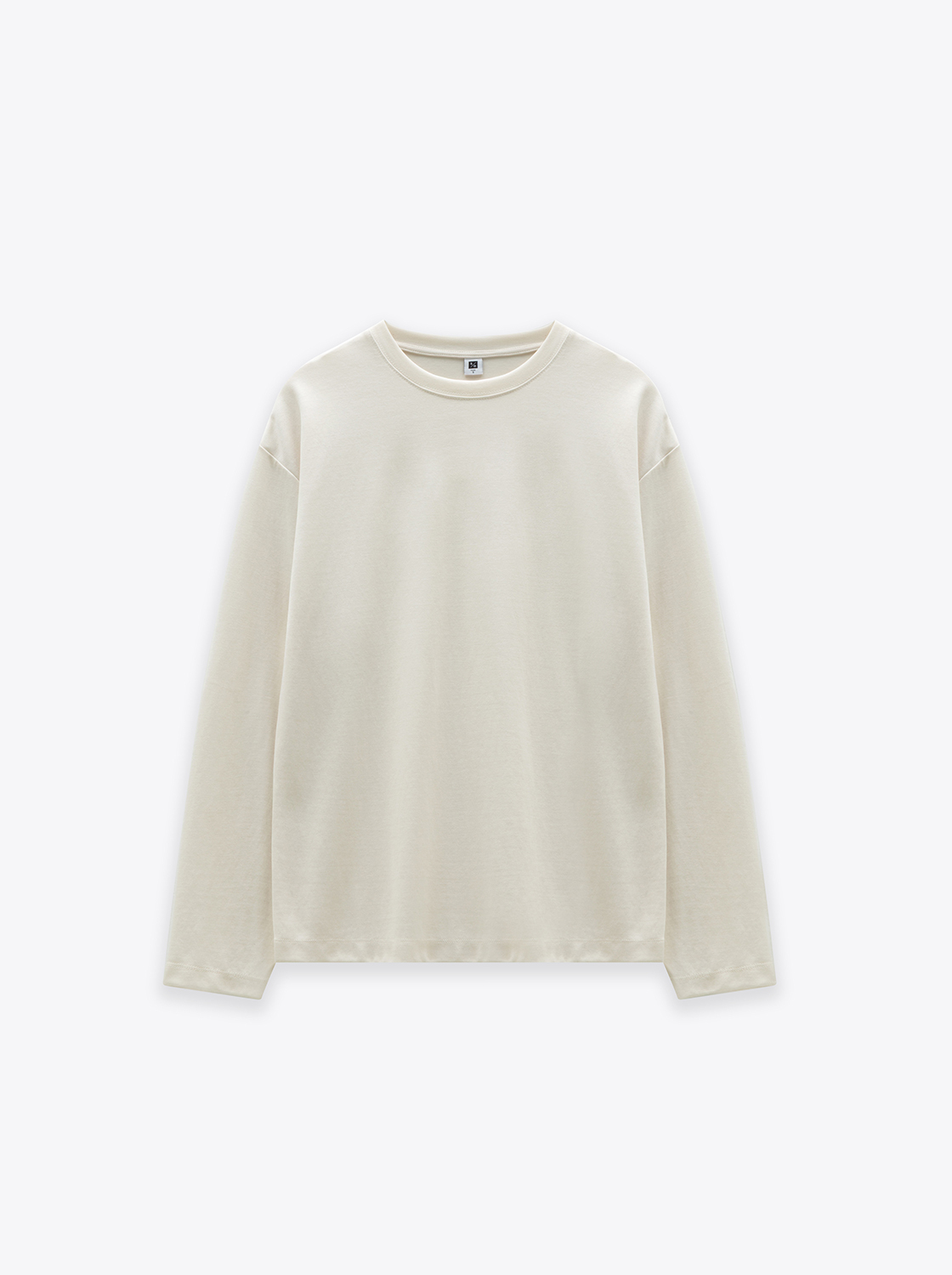 【期間限定】圓領寬鬆長袖TEE