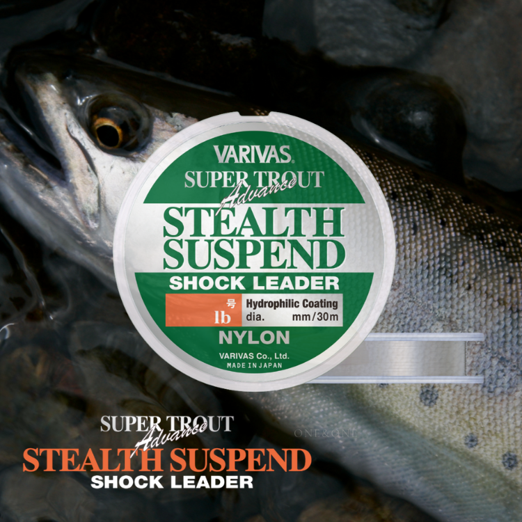 VARIVAS Super Trout Advance Stealth Suspend Shock Leader