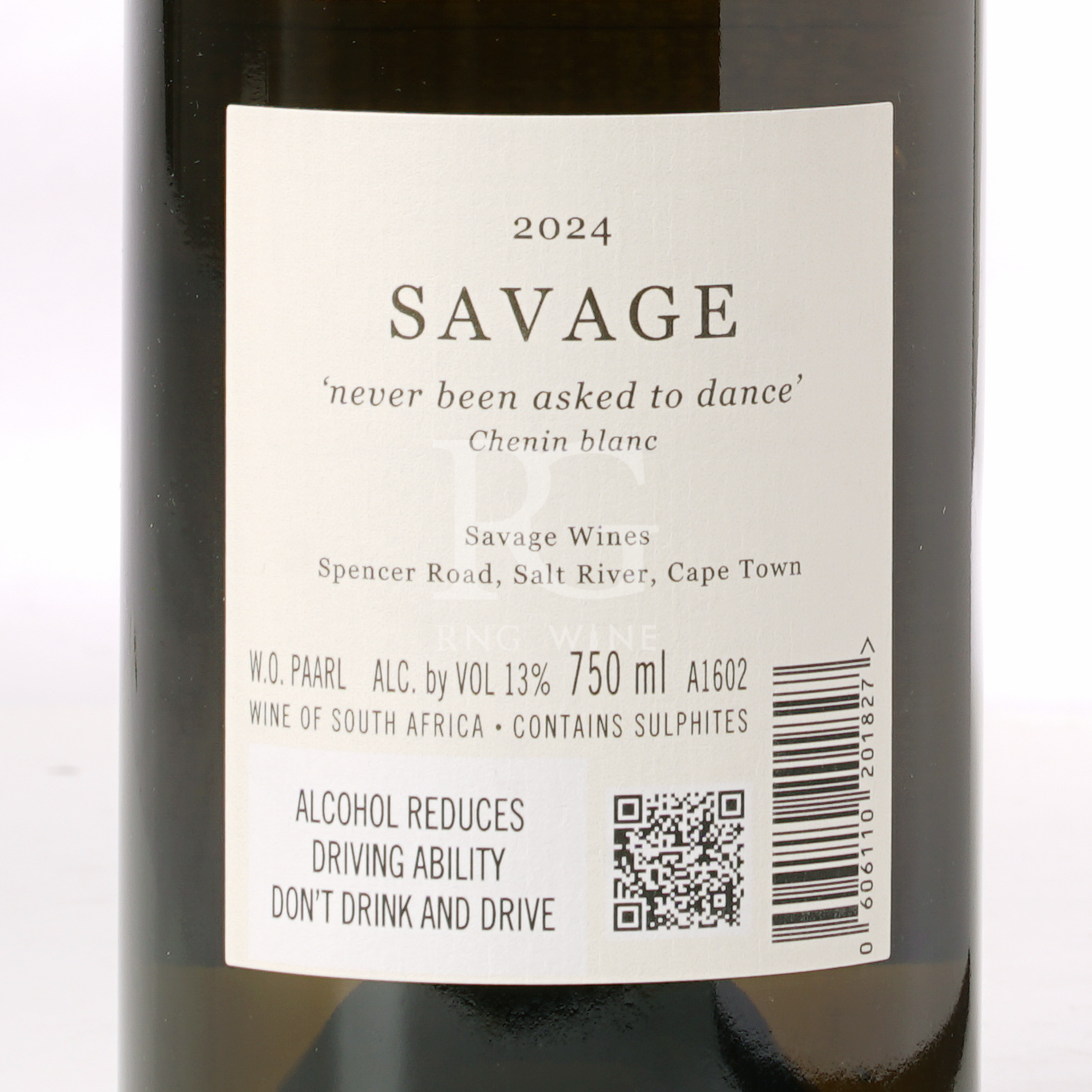 Savage Never Been Asked To Dance Chenin Blanc 2024 (RP95)