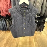 [S] TOMMY HILFIGER NAVY PADDED QUILTED VEST, XW06097-400 (STH1665)