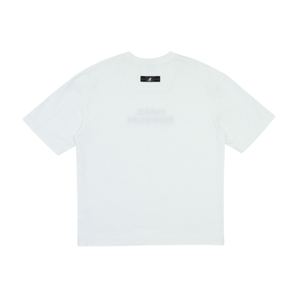KANGOL 短T 白色 字母 涼感 微落肩 短袖 中性 6625101000