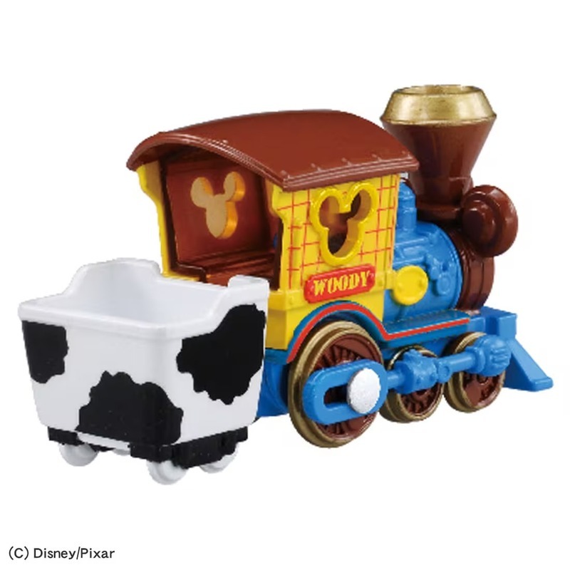 《 TAKARA TOMY 》  玩具總動員5 胡迪蒸氣船造型小汽車
