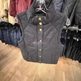[S] TOMMY HILFIGER BLACK PADDED QUILTED VEST, XW06097-001 (STH1666)