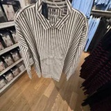 [S] TOMMY HILFIGER LIGHT BROWN RELAXED POPLIN SHIRT, XW06010-201 (STH1668)