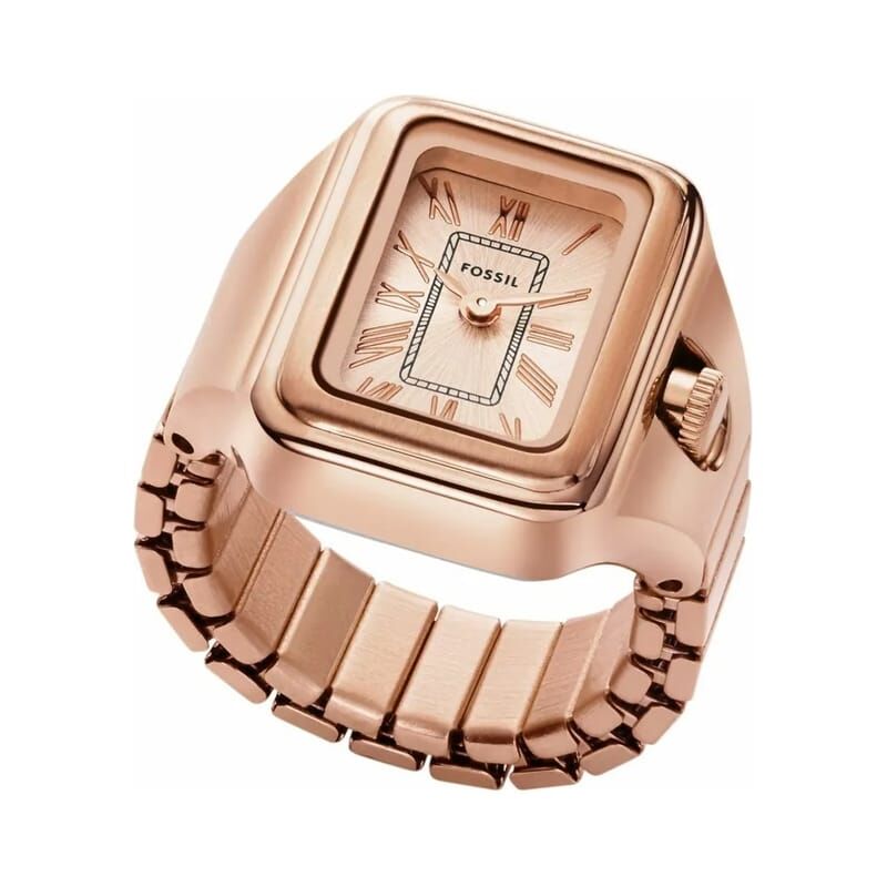 【FOSSIL】Raquel 羅馬字 手錶 石英 女生 戒指  ES5345