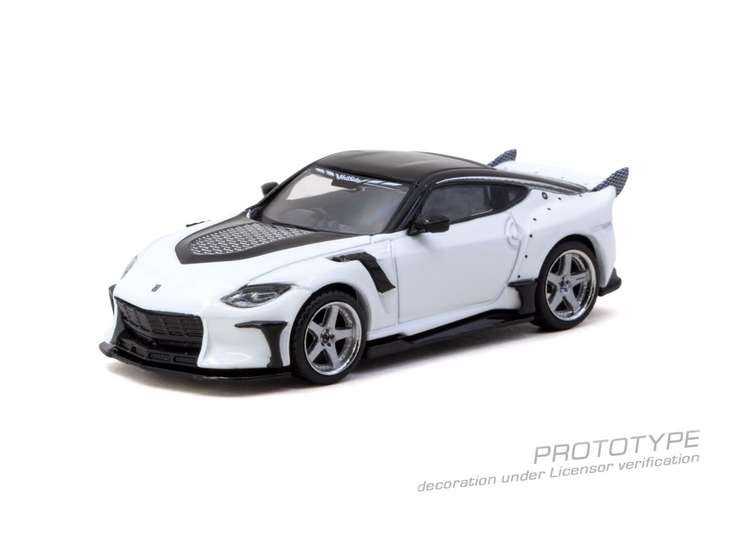 預訂:1/64 TARMAC Nissan VeilSide FFZ400 Fairlady Z White (T64G-074-WH)