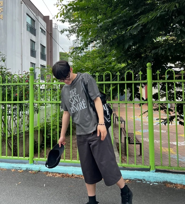 【OWN】TOFFEE 迷你口袋 百慕達 寬褲 7分褲 休閒 春夏 必備 不分男女 黑色 炭灰 卡其 T6S-MPBPT39