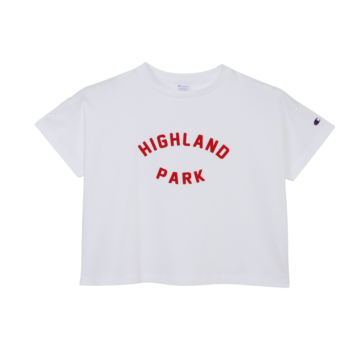 女款-CASUAL 寬版短袖棉TEE-白色（CW-D312-010）