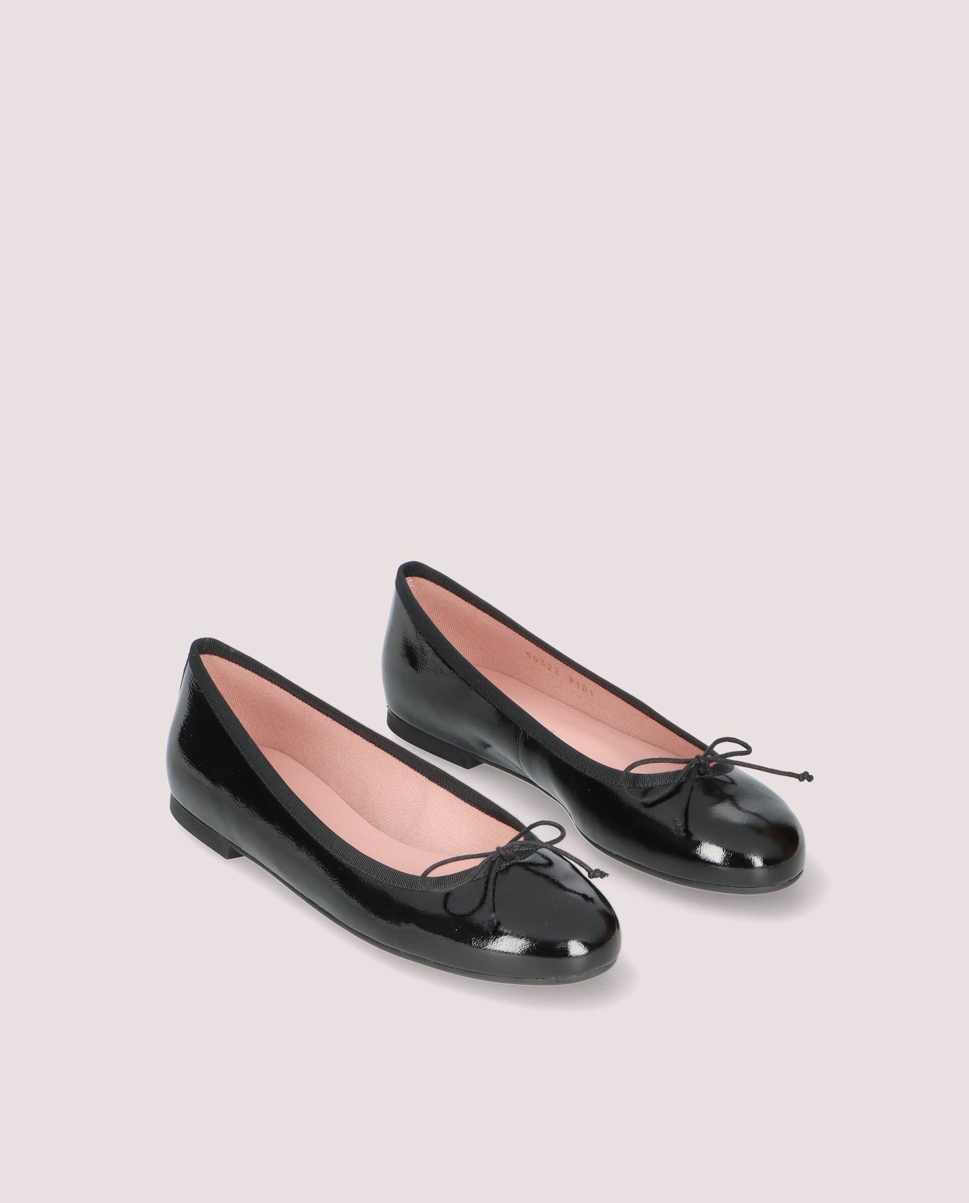 1PB0611-029 [PRETTY BALLERINAS] Nicole Ballerina In Black Patent Leather #50322_047 (EU)