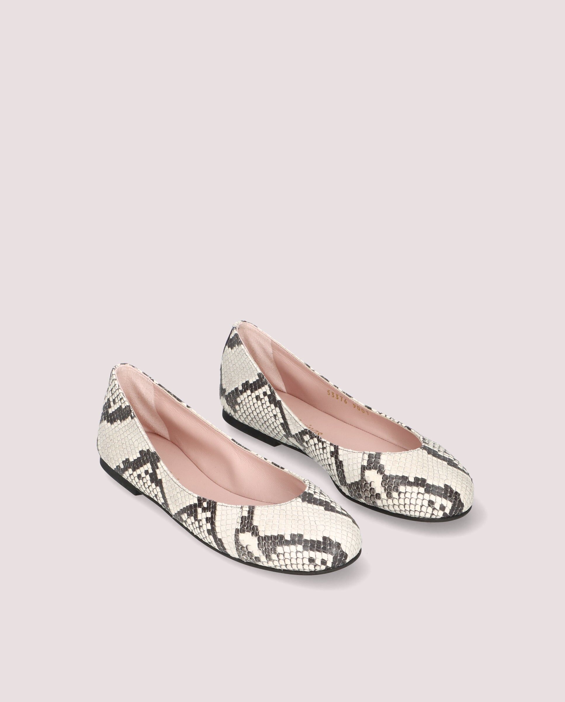 1PB0611-111 [PRETTY BALLERINAS] Rosario In Snake Printed Leather #53376_001 (EU)