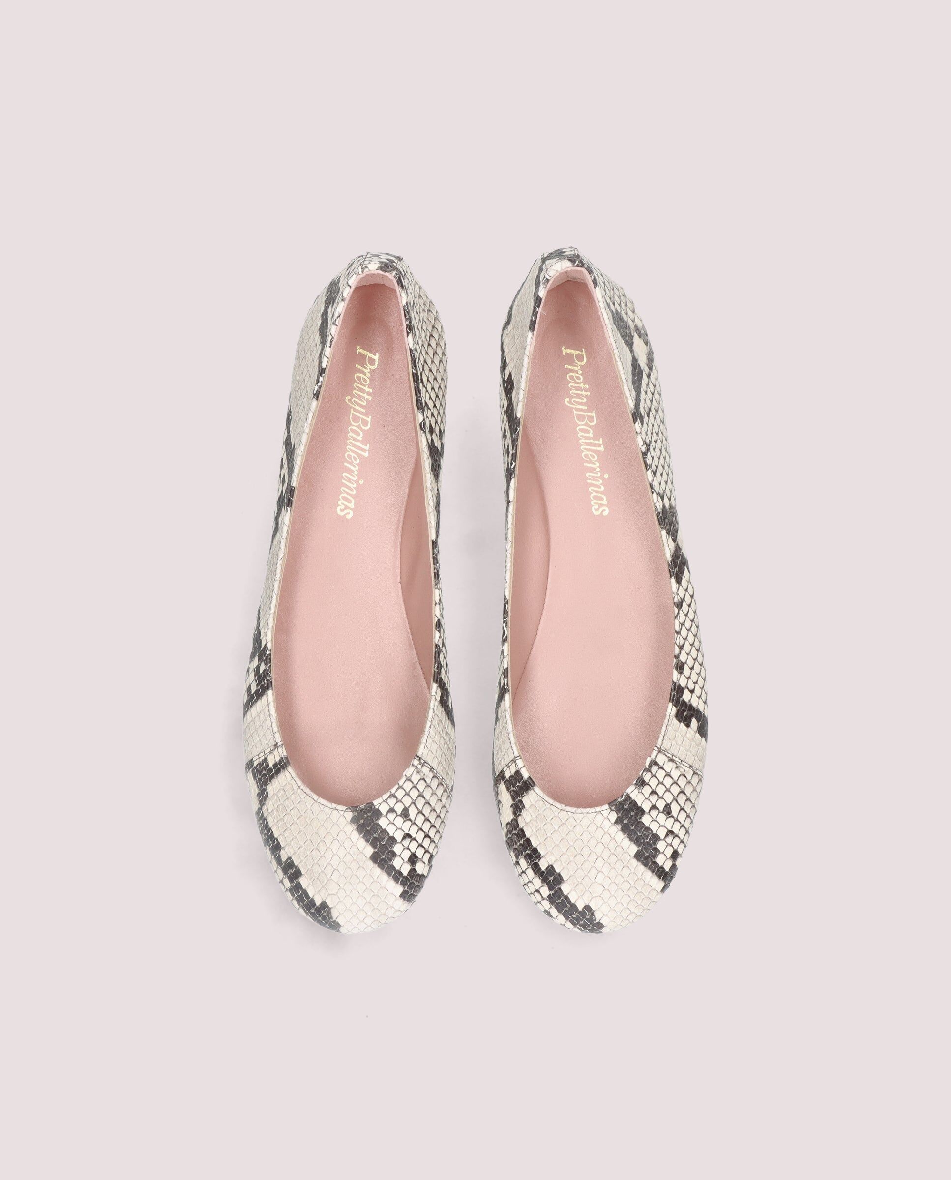 1PB0611-111 [PRETTY BALLERINAS] Rosario In Snake Printed Leather #53376_001 (EU)