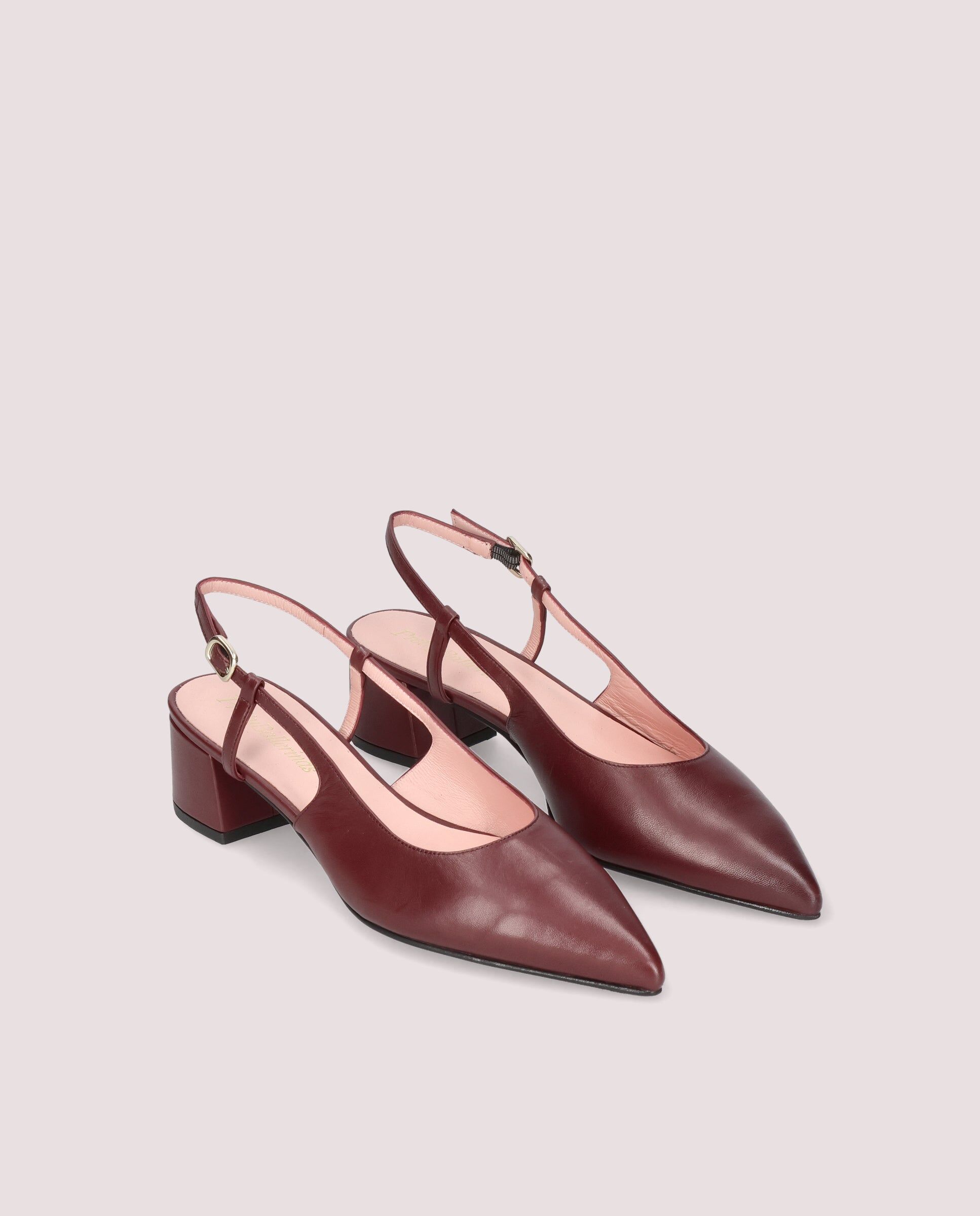 1PB0611-134 [PRETTY BALLERINAS] Kendall Red Suede Salon #53471_002 (EU)