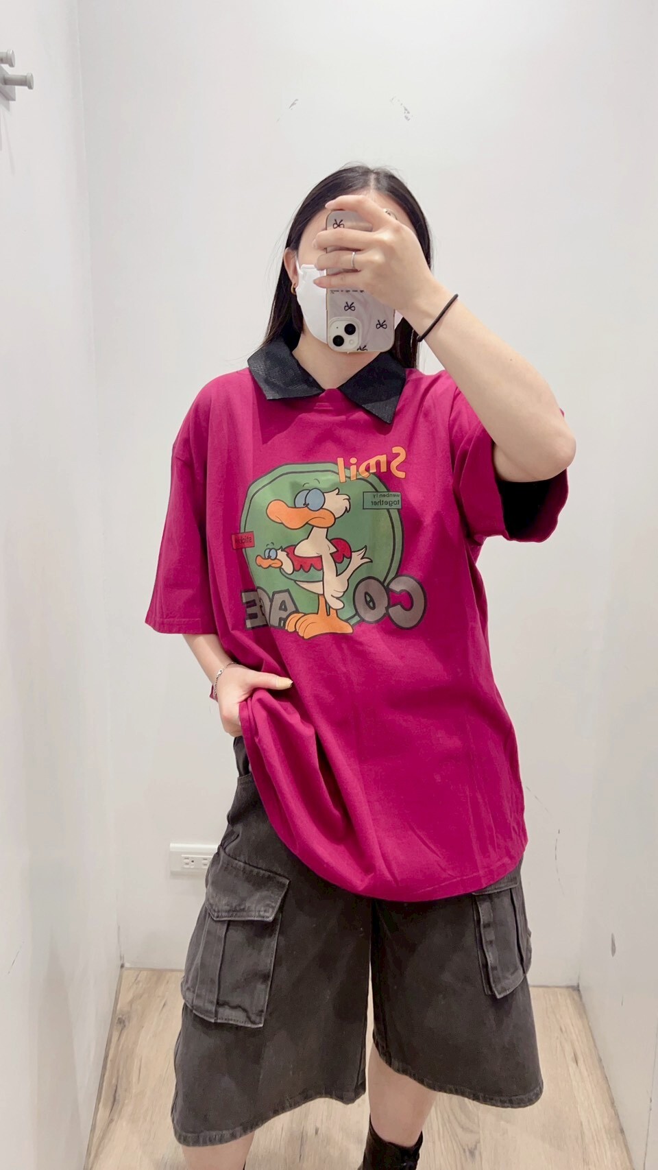 可愛到不行!!英文鴨子大T
