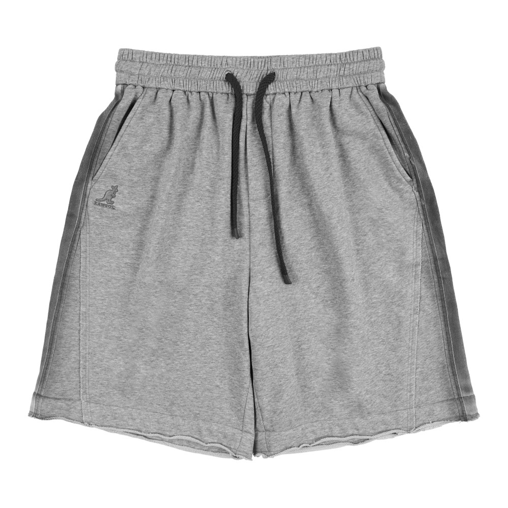 KANGOL 短褲 灰色 鬚邊 休閒短褲 中性 6625155012