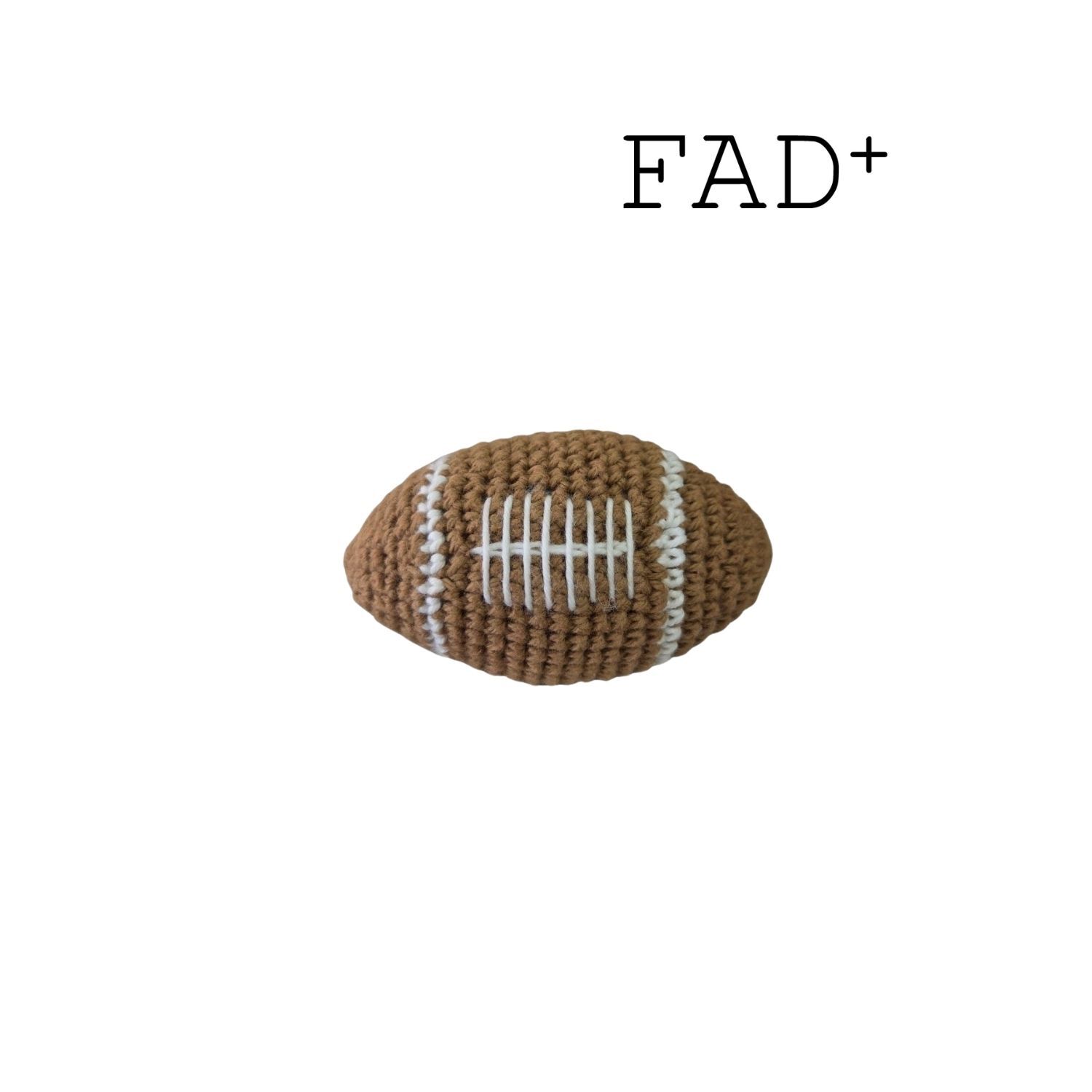 日本FAD+ 手工編織玩具-橄欖球
