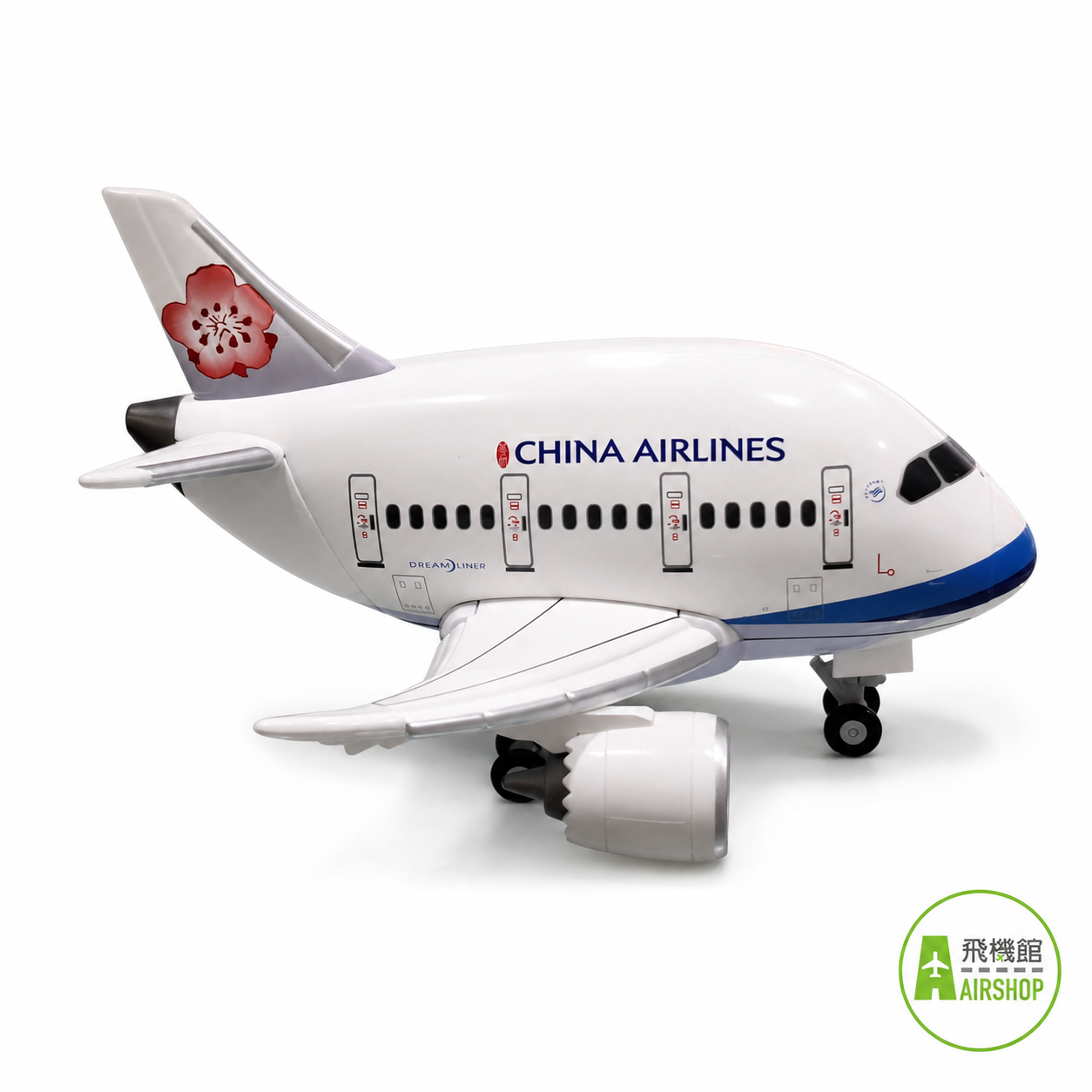 卡通Q版 中華航空 波音787 Dreamliner 金屬Q版飛機模型