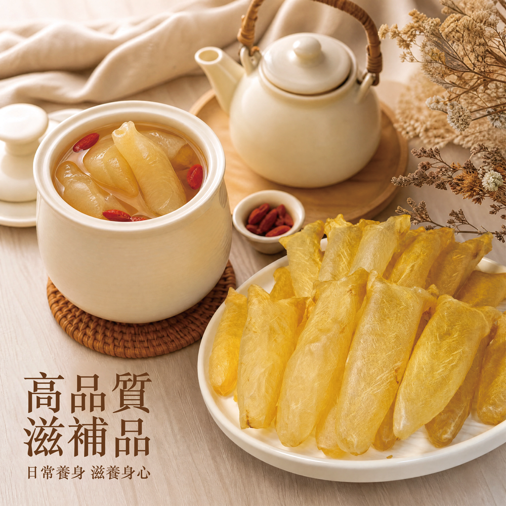 阿一精選東非花膠筒(26-29支/500g)