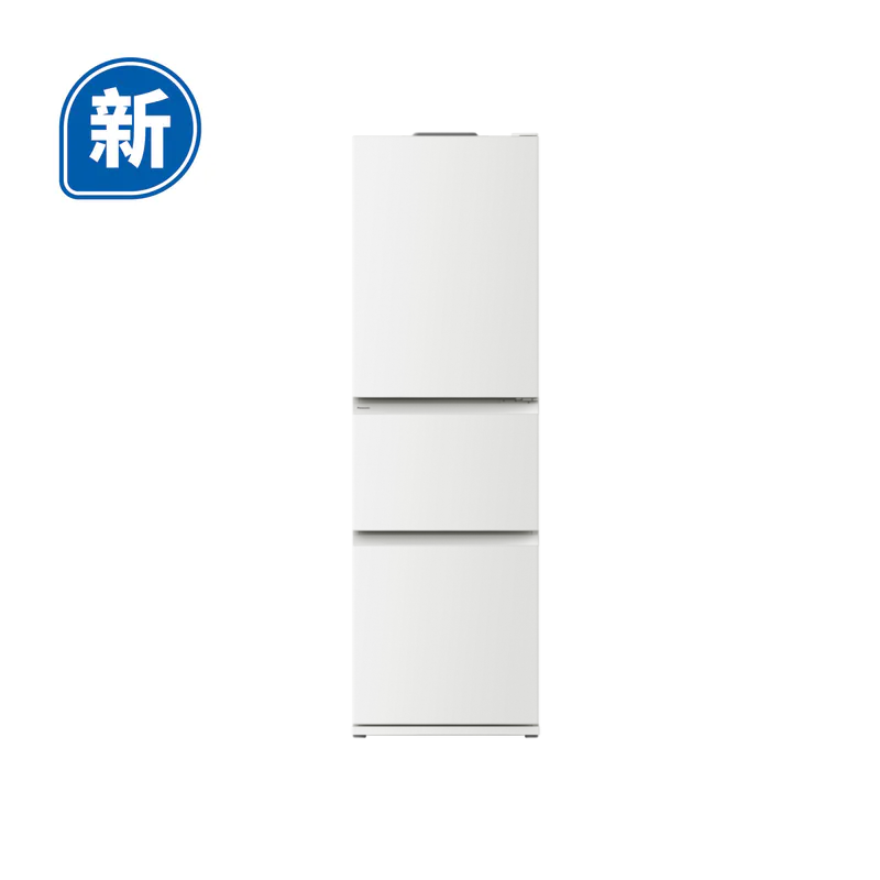 Panasonic NR-C280H/W3 Slim type "Inverter" 3-door Refrigerator (White)