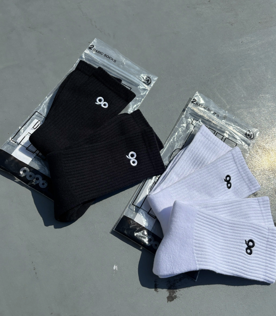 90 Logo 2-Pack Socks
