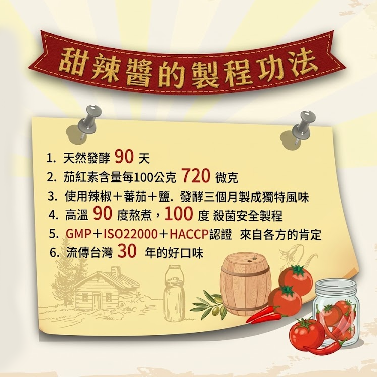【愛之味】甜辣醬165g 茄紅素 粽子 首選 端午 台灣味