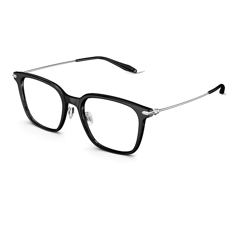 【MOLSION】MJ5177 B10 方框光學眼鏡♦(亮黑) #張凌赫同款