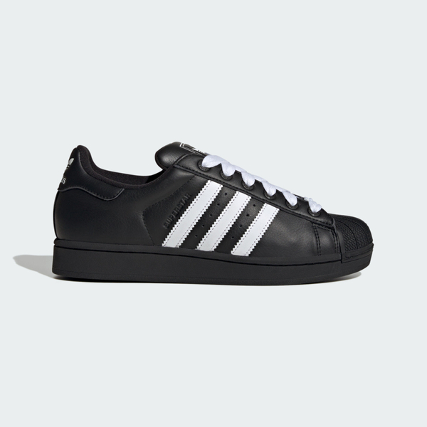 Adidas 愛迪達 Superstar Ii KK4474 男女 休閒鞋 復古 皮革 流行 黑 白鞋帶 貝殼鞋