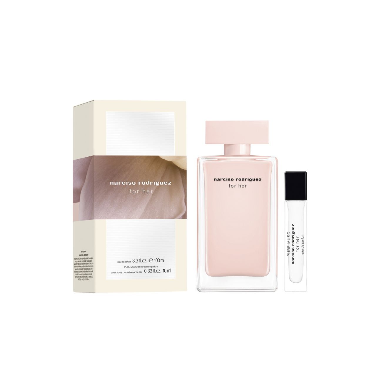 NARCISO RODRIGUEZ PARFUMS for her 淡香精禮盒套裝