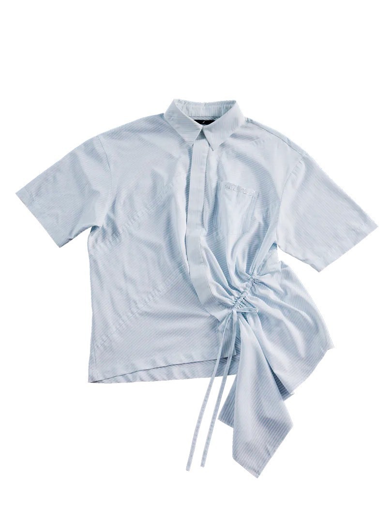 ENCLAVE BIAS-CUT “CRUISE” SHORT-SLEEVES SHIRT