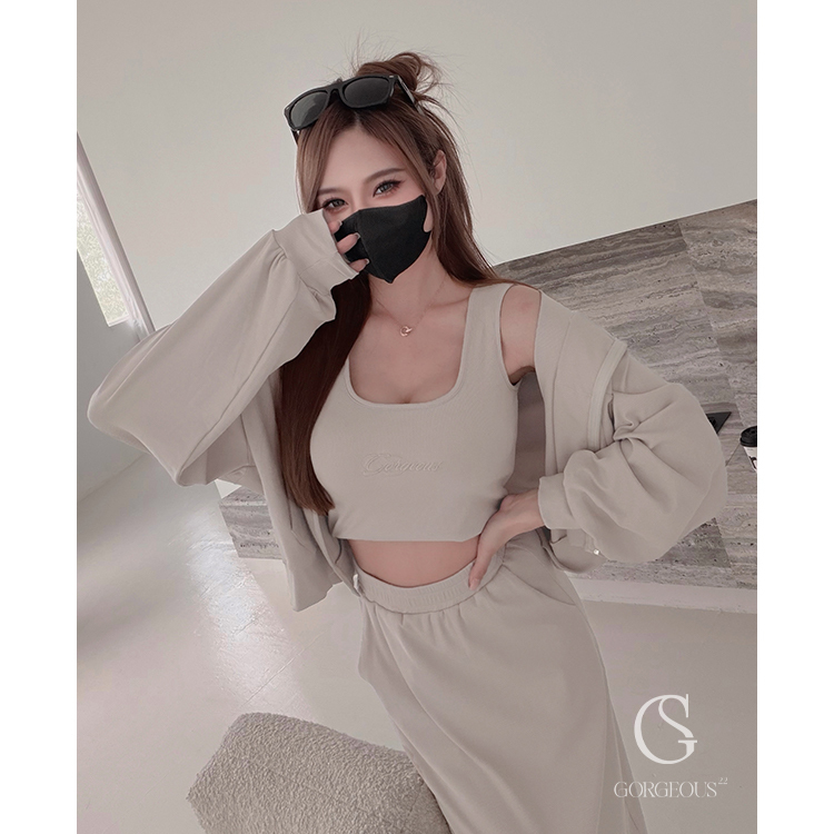 G9848 「星球軌道-一圈360°BRA TOP(長版)」